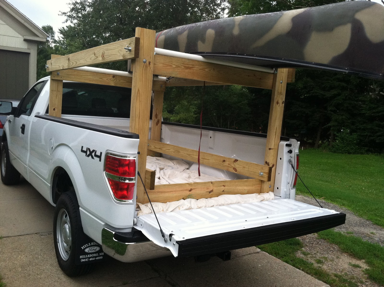 Best ideas about DIY Truck Ladder Rack
. Save or Pin Howdy Ya Dewit Easy Homemade Canoe Kayak Ladder and Now.