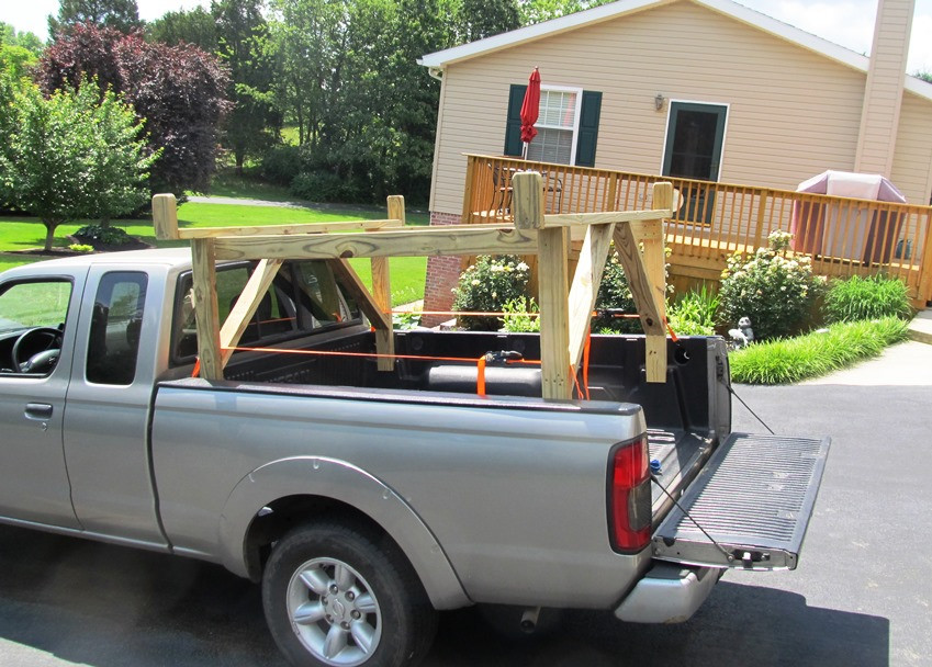 Best ideas about DIY Truck Ladder Rack. 