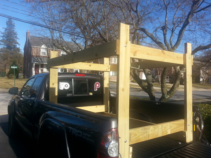 Best ideas about DIY Truck Ladder Rack
. Save or Pin Howdy Ya Dewit Easy Homemade Canoe Kayak Ladder and Now.