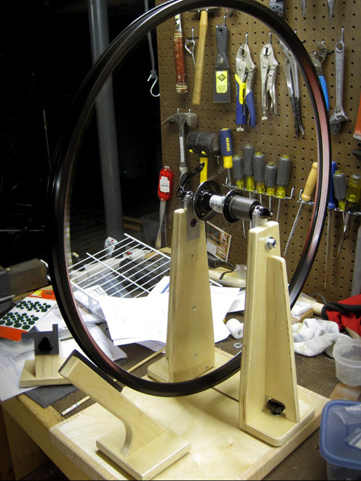 Best ideas about DIY Truing Stand
. Save or Pin 7 DIY Bike Wheel Truing Stands BikeHacks Now.