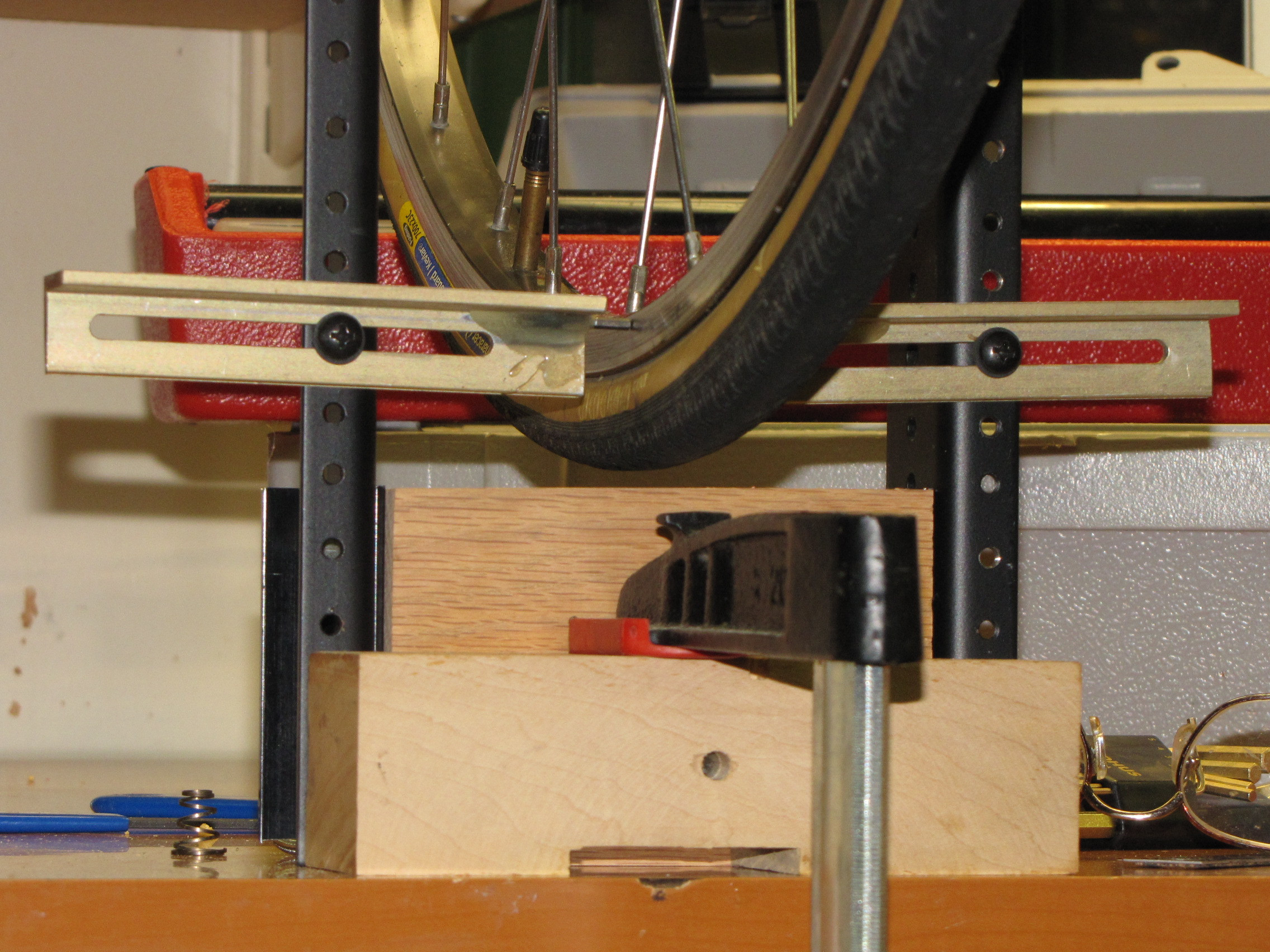 Best ideas about DIY Truing Stand
. Save or Pin DIY Bicycle Wheel Truing Stand Now.