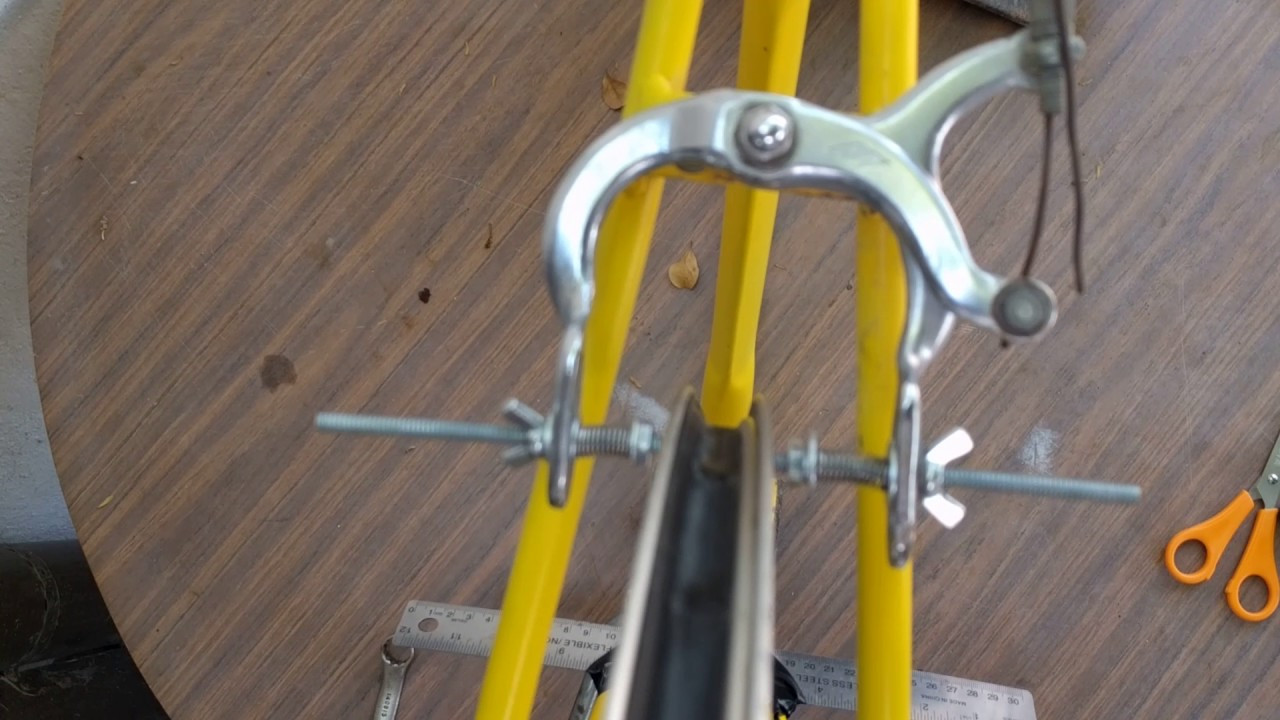 Best ideas about DIY Truing Stand
. Save or Pin Diy truing wheel stand with old bike frame Now.