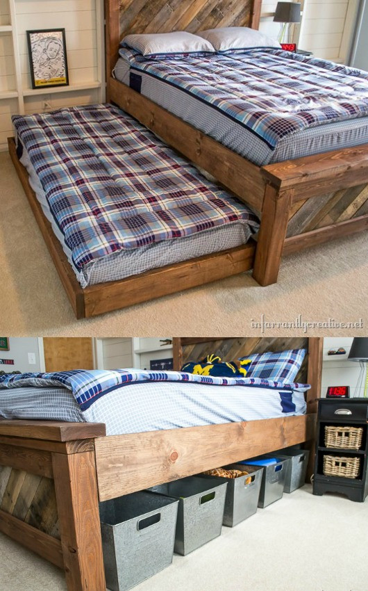 Best ideas about DIY Trundle Bed
. Save or Pin Remodelaholic Now.