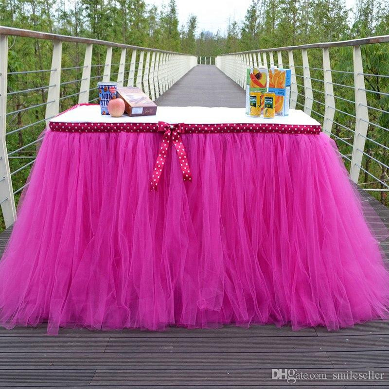 Best ideas about DIY Tulle Table Skirt
. Save or Pin Wholesale Diy Tulle Tutu Table Skirt For Wedding Now.