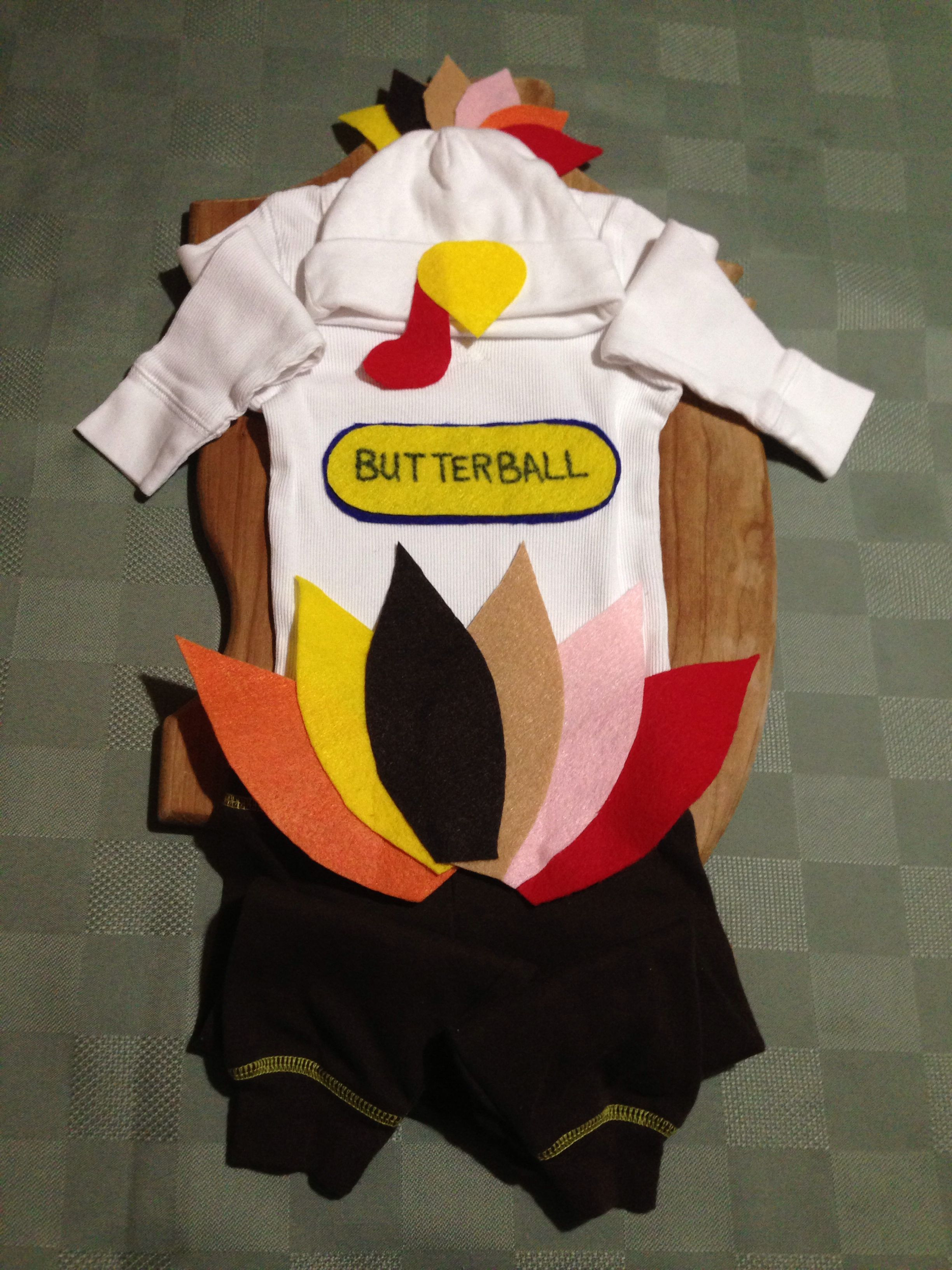 Best ideas about DIY Turkey Costumes
. Save or Pin DIY Thanksgiving outfit turkey costume for baby How cute Now.