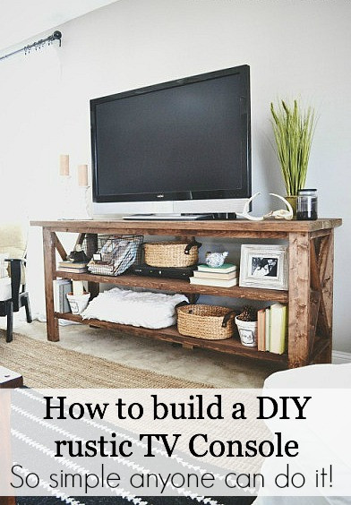 Best ideas about DIY Tv Cabinet
. Save or Pin DIY TV Stand Now.