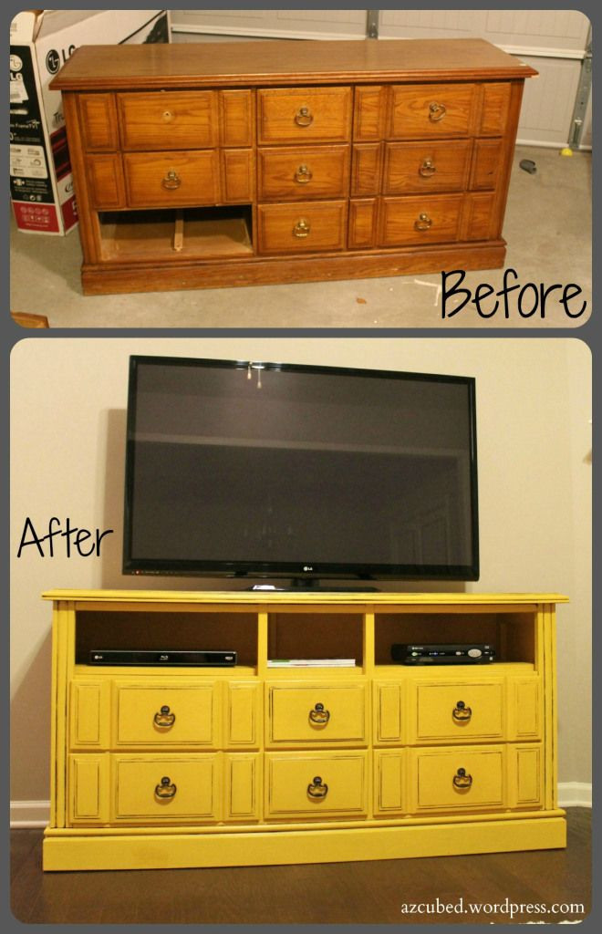 Best ideas about DIY Tv Console
. Save or Pin Turn an Old Dresser Into a Fabulous TV Stand DIY & Crafts Now.