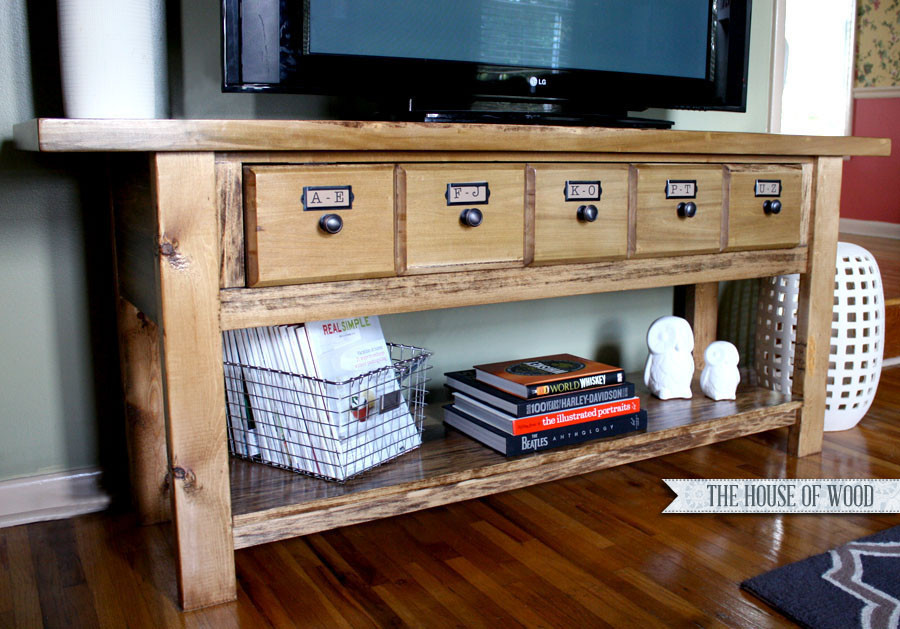 Best ideas about DIY Tv Console
. Save or Pin 15 DIY TV Stands You Can Build Easily In A Weekend – Home Now.