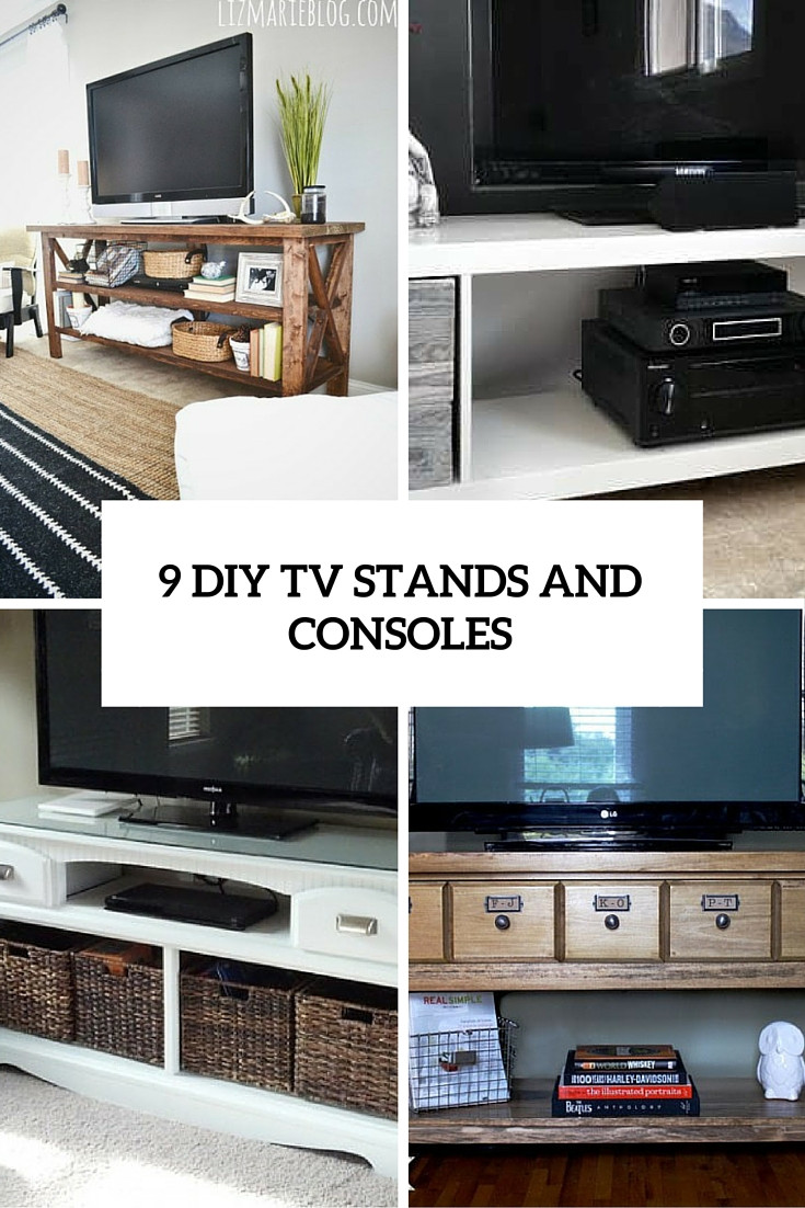 Best ideas about DIY Tv Consoles
. Save or Pin 9 Cool DIY TV Stands And Consoles To Make Shelterness Now.