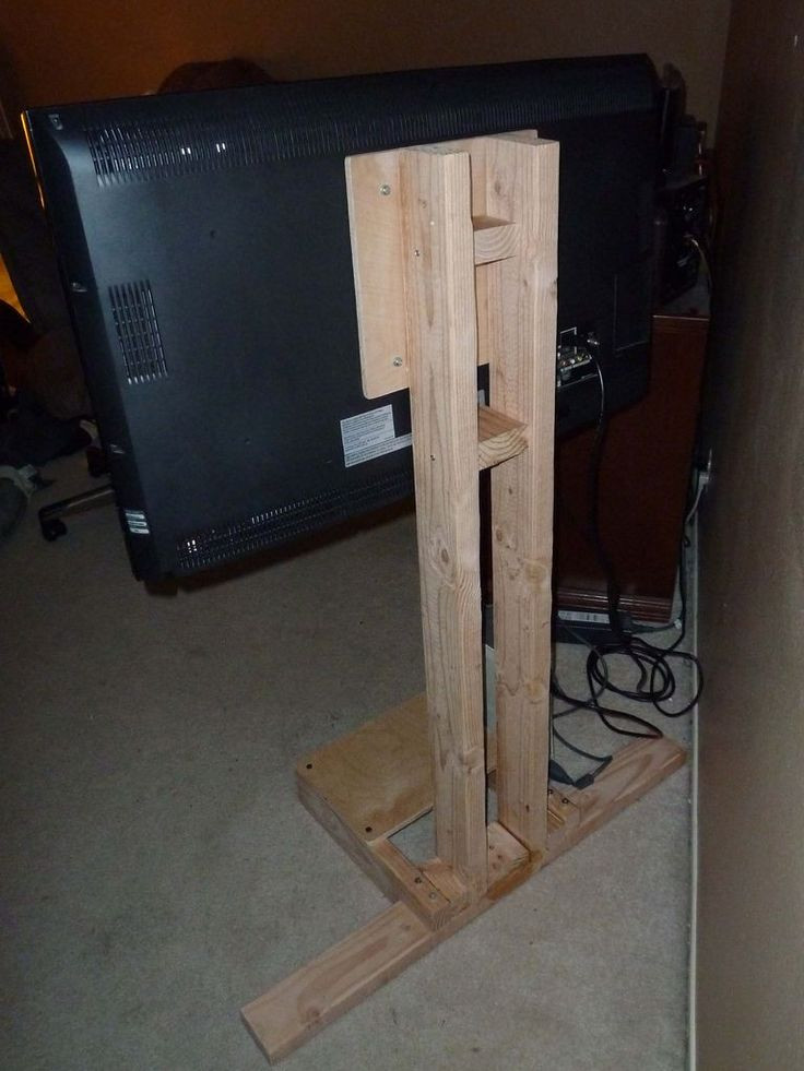 Best ideas about DIY Tv Mount
. Save or Pin $10 LCD TV Floor Stand furniture ideas Pinterest Now.