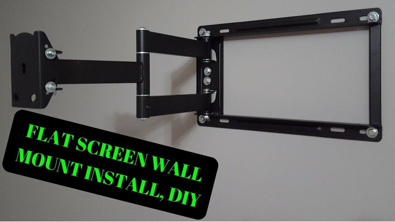 Best ideas about DIY Tv Mount
. Save or Pin How To Install A Flat Screen LED LCD Plasma TV Wall Now.