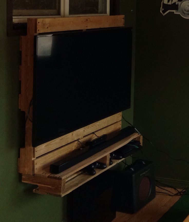 Best ideas about DIY Tv Stand Mount
. Save or Pin DIY Pallet Media TV Stand crafty shit Pinterest Now.