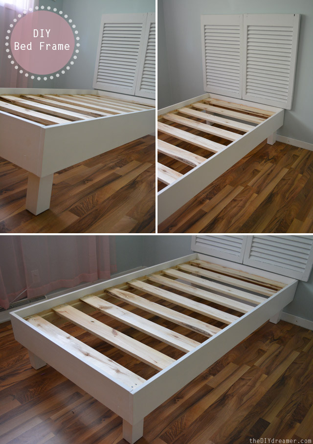 Best ideas about DIY Twin Bed Frame Easy
. Save or Pin Shutter Headboard Tutorial The D I Y Dreamer Now.