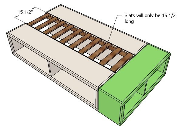 Best ideas about DIY Twin Bed Frame With Storage
. Save or Pin Ana White Now.