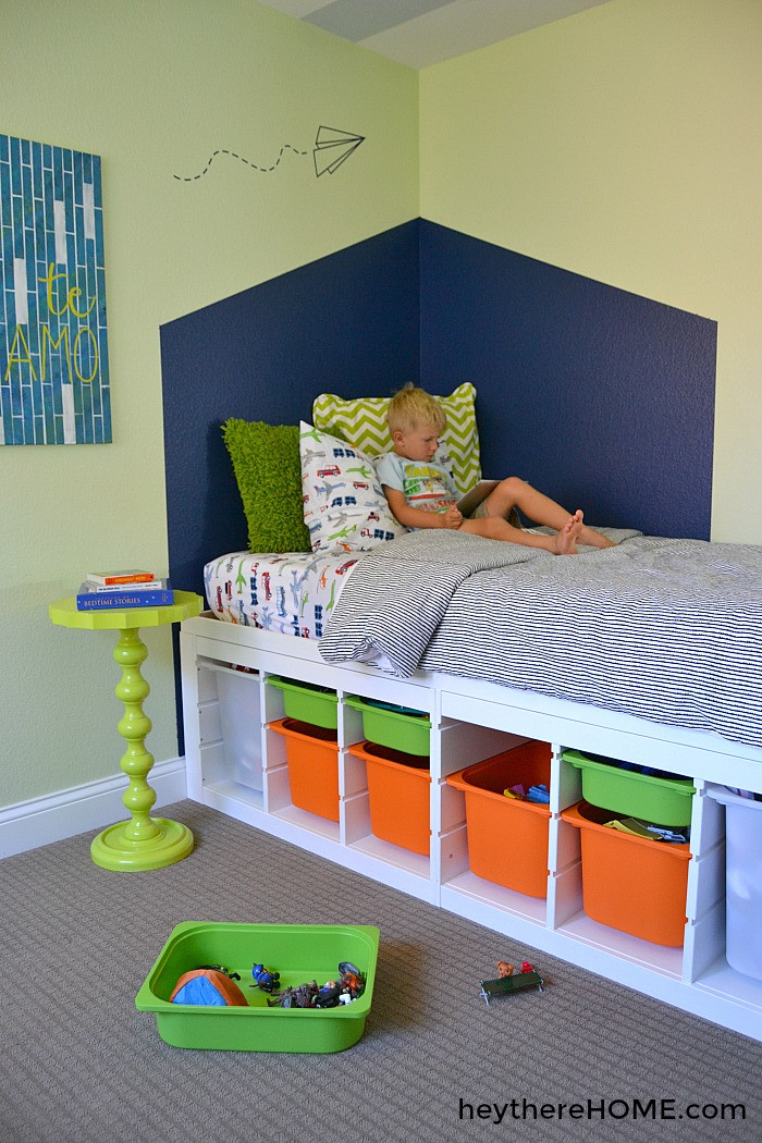 Best ideas about DIY Twin Bed With Storage
. Save or Pin DIY Twin Platform Bed With Storage IKEA Hack Now.