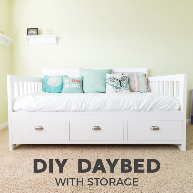 Best ideas about DIY Twin Beds With Storage
. Save or Pin DIY Daybed with Storage Drawers Twin Size Bed Now.