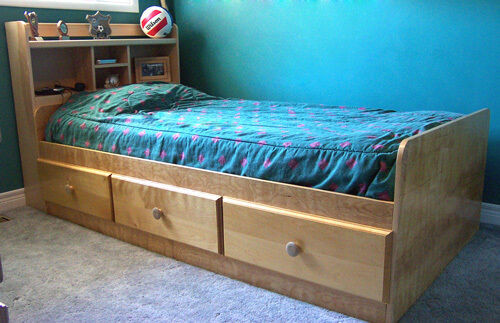 Best ideas about DIY Twin Headboard Plans
. Save or Pin Woodworking Project Paper Plan to Build a Mate s Twin Bed Now.