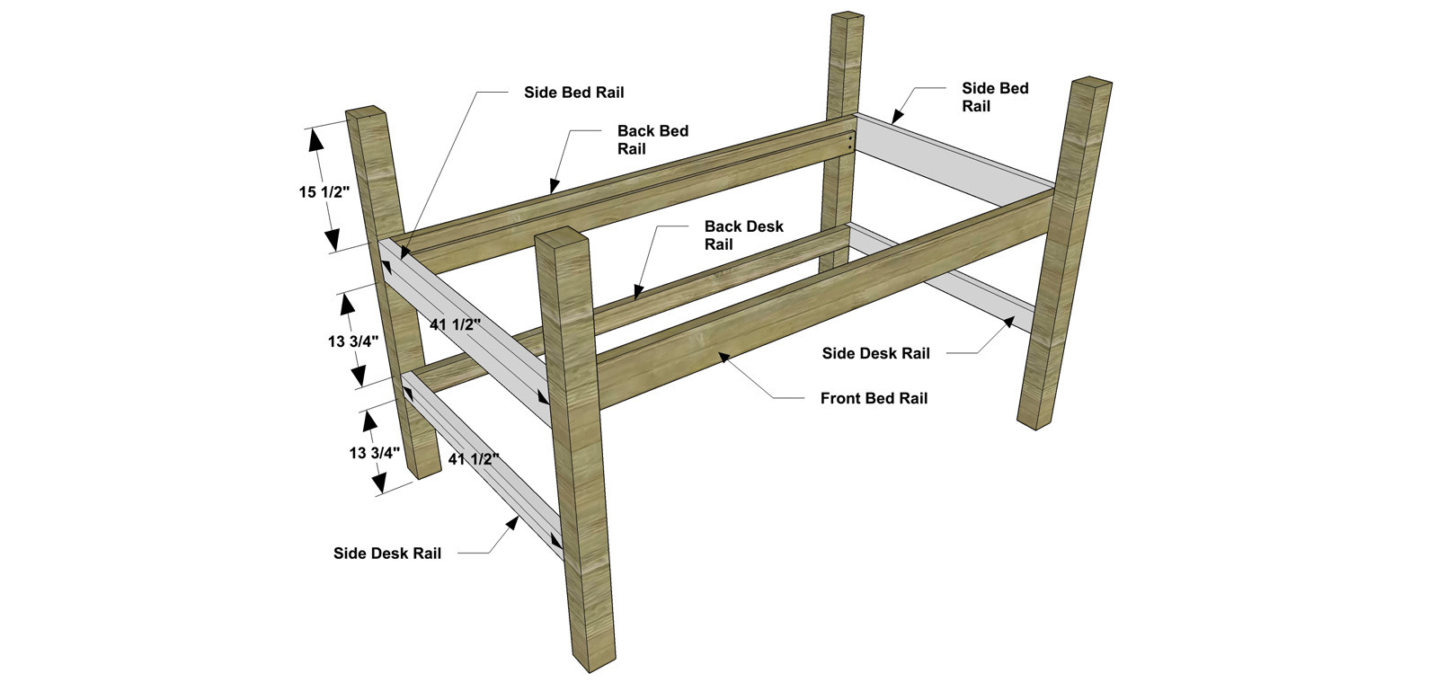 Best ideas about DIY Twin Loft Bed Plans
. Save or Pin Free DIY Furniture Plans How to Build a Twin Sized Low Now.