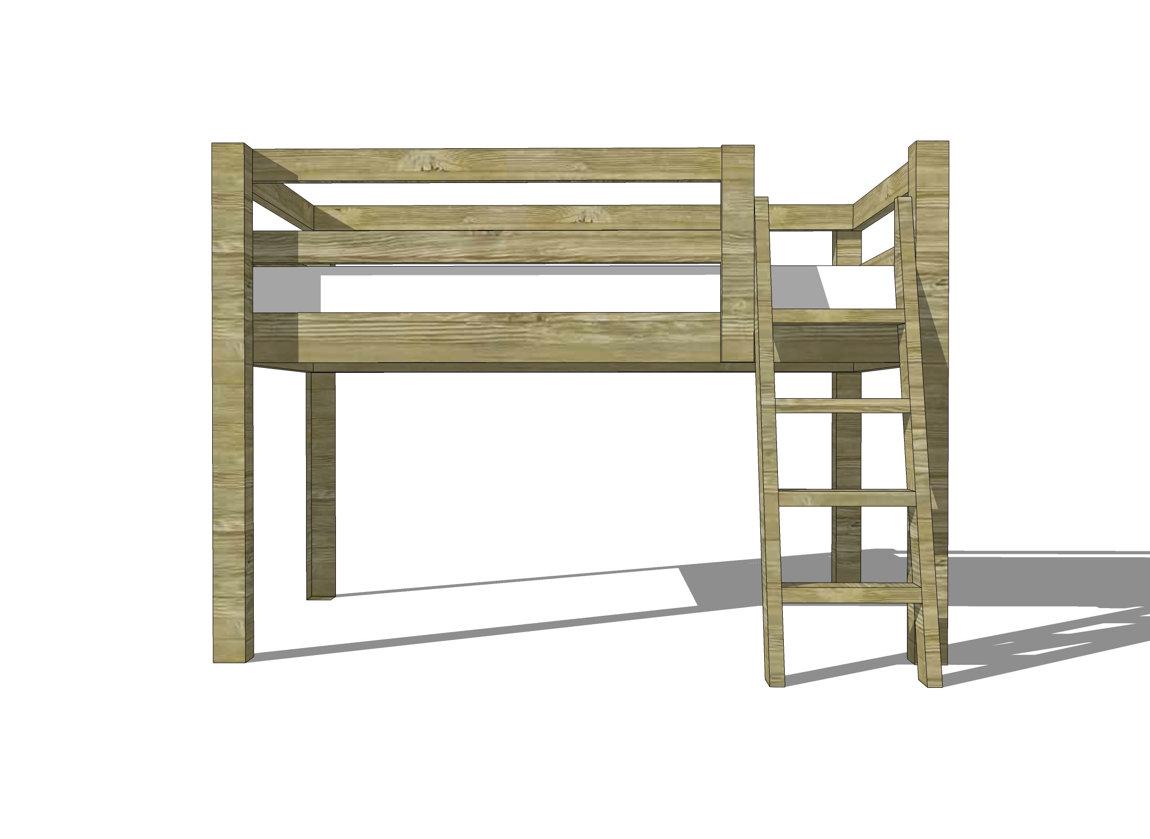 Best ideas about DIY Twin Loft Bed Plans
. Save or Pin Free Woodworking Plans to Build a Twin Low Loft Bunk Bed Now.