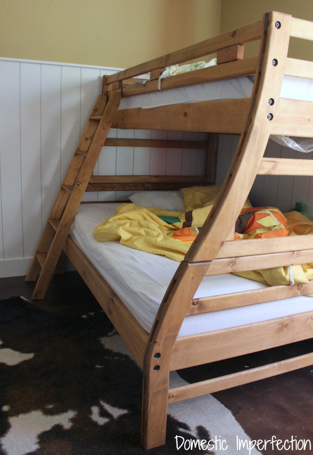 Best ideas about DIY Twin Over Full Bunk Bed
. Save or Pin Domestic Imperfection — DIY and Home Decor Now.