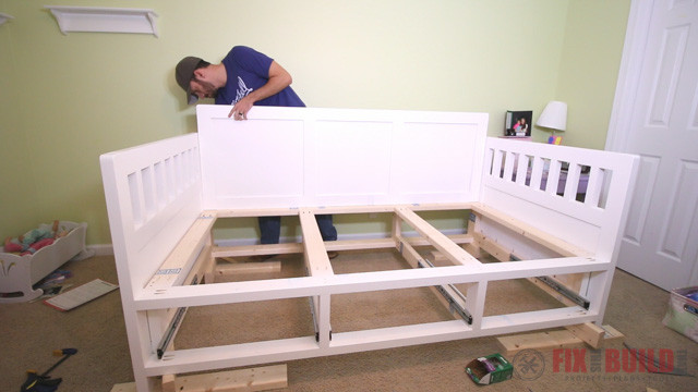Best ideas about DIY Twin Storage Bed With Drawers
. Save or Pin DIY Daybed with Storage Drawers Twin Size Bed Now.