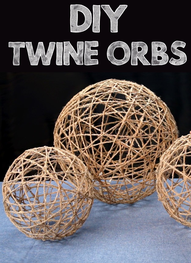 Best ideas about DIY Twine Balls
. Save or Pin Upgrade A Room With Simple DIY Twine Orbs Now.