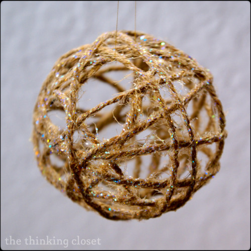 Best ideas about DIY Twine Balls
. Save or Pin D I Y Twine Ball Tree Topper — the thinking closet Now.