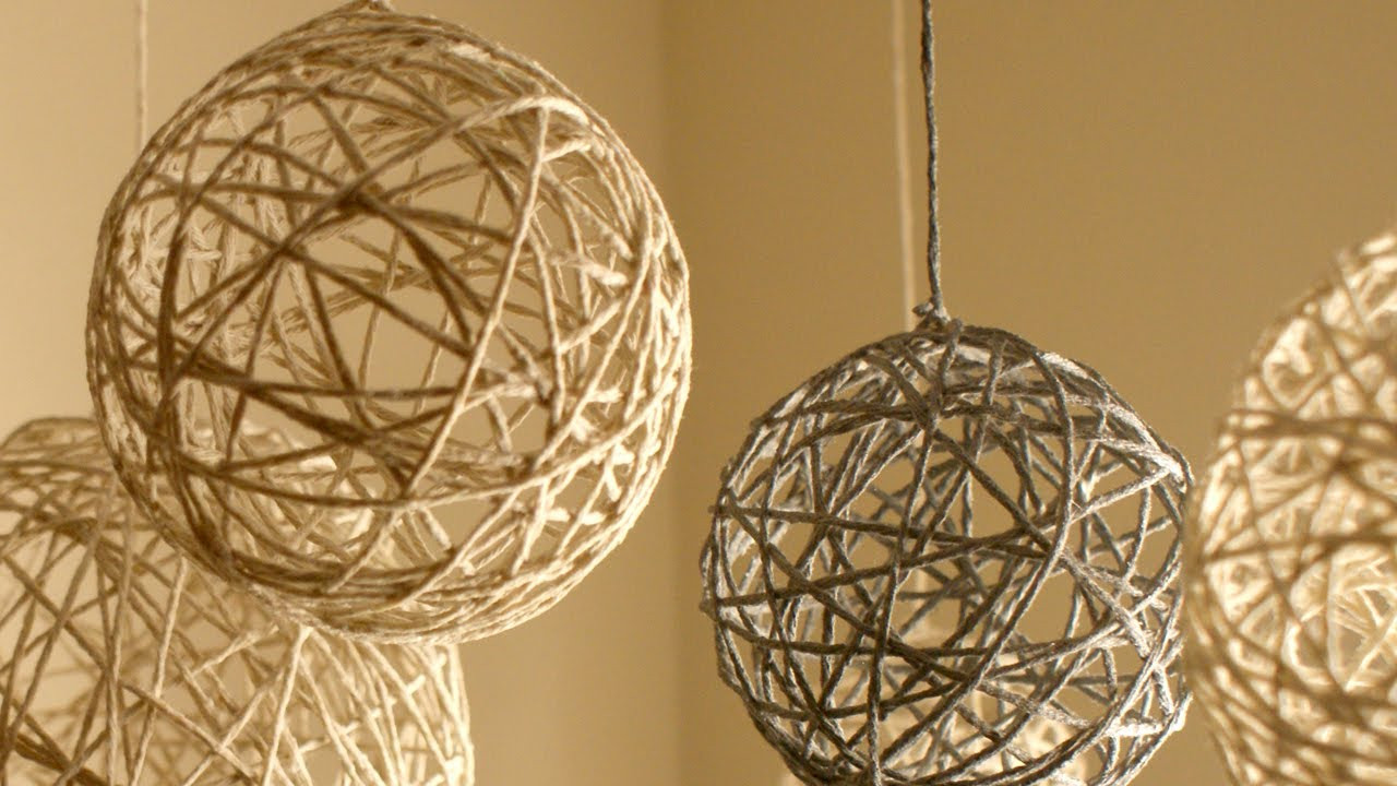 Best ideas about DIY Twine Balls
. Save or Pin DIY Christmas String Ornaments and Lanterns Now.