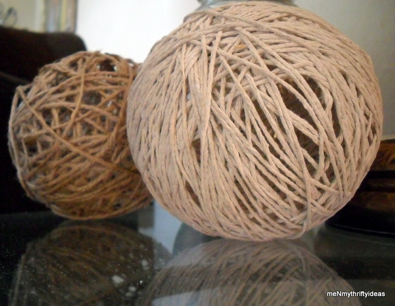 Best ideas about DIY Twine Balls
. Save or Pin me and my thrifty ideas DIY Twine Ball Now.
