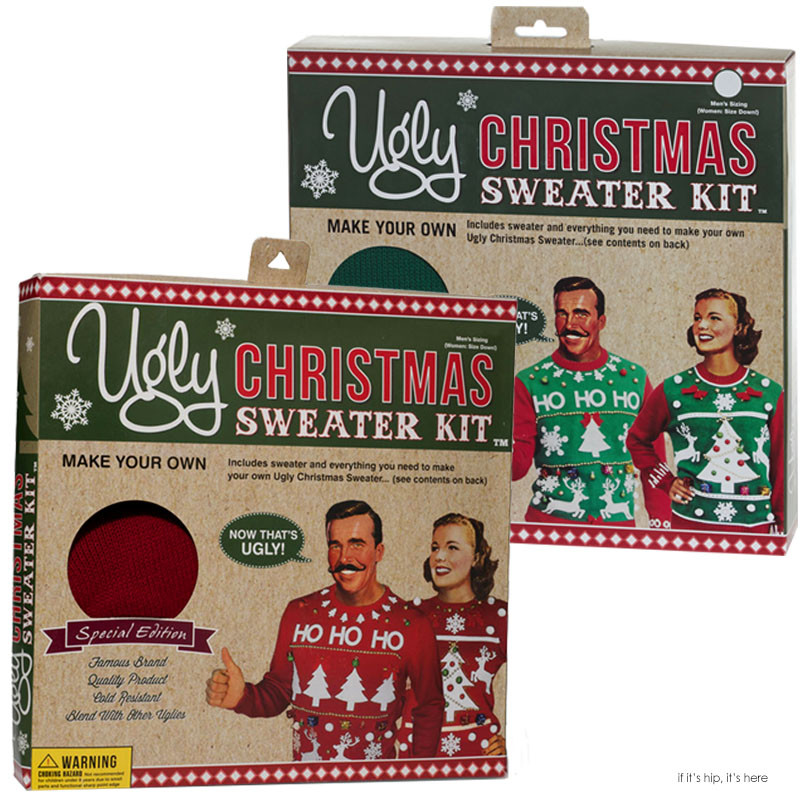 Best ideas about DIY Ugly Christmas Sweater Kits
. Save or Pin The Ugly Christmas Sweater Kit is the Ultimate DIY Project Now.