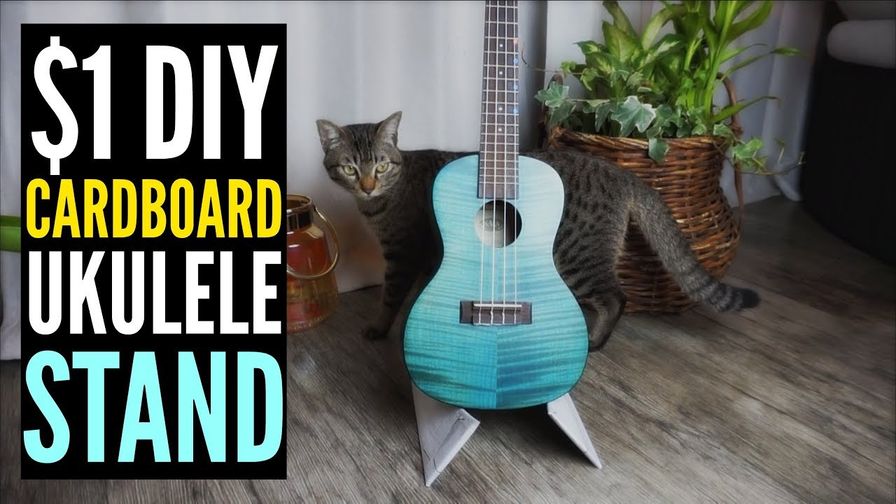 Best ideas about DIY Ukulele Stand
. Save or Pin $1 DIY CARDBOARD UKULELE STAND DO IT YOURSELF Now.