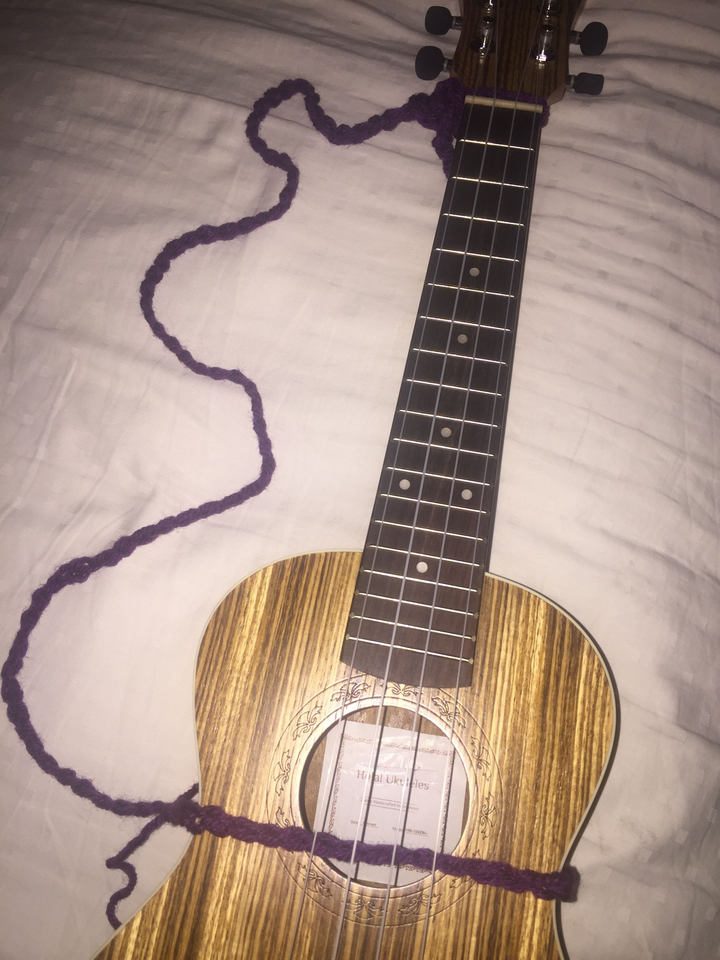 Best ideas about DIY Ukulele Strap
. Save or Pin DIY Crocheted Ukulele strap Easy Just chained until it Now.