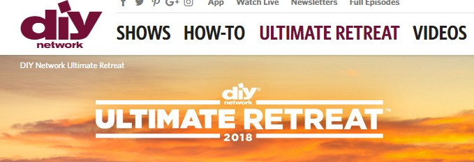 Best ideas about DIY Ultimate Retreat 2019
. Save or Pin DIY Network Ultimate Retreat House Sweepstakes Win Home Now.