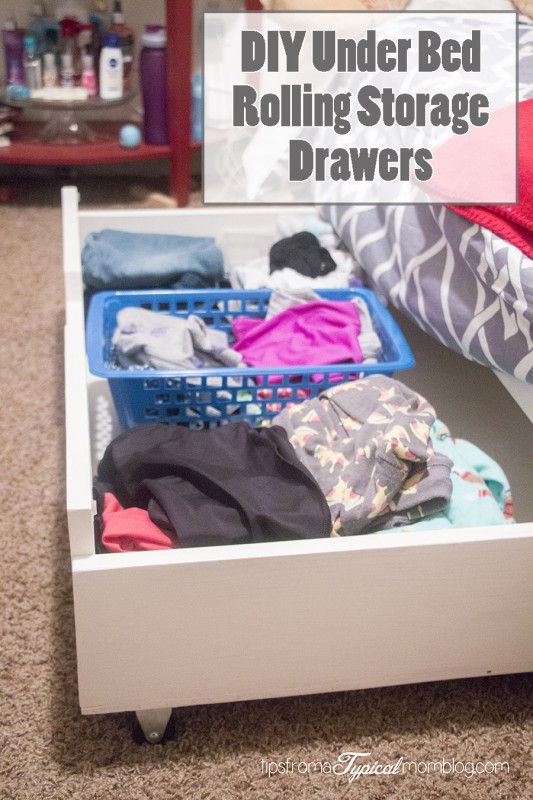 Best ideas about DIY Under Bed Drawers
. Save or Pin DIY Under Bed Rolling Storage Drawers Tutorial Tips from Now.