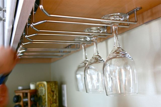 Best ideas about DIY Under Cabinet Wine Glass Rack
. Save or Pin How To Build A Wine Glass Rack In A Cabinet WoodWorking Now.
