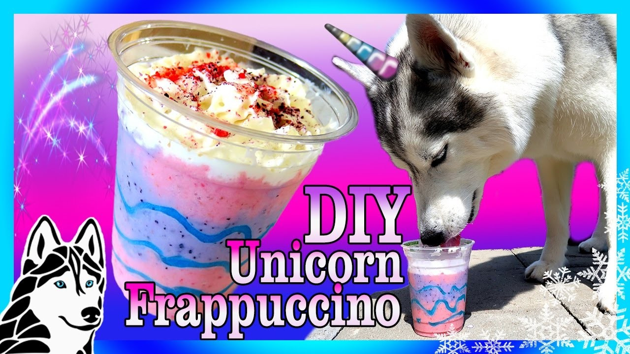 Best ideas about DIY Unicorn Frappuccino
. Save or Pin Dog DIY UNICORN FRAPPUCCINO FOR DOGS DIY Dog Treats Now.