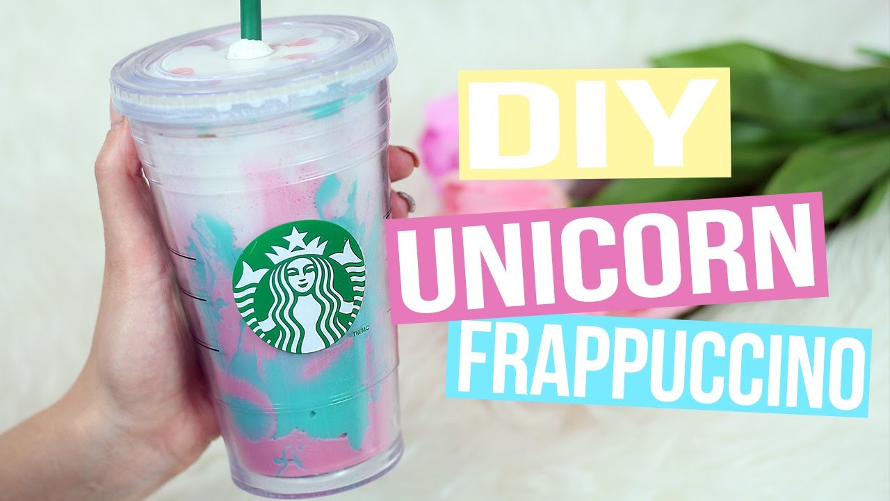 Best ideas about DIY Unicorn Frappuccino
. Save or Pin DIY UNICORN FRAPPUCCINO STARBUCKS Pronto in meno di 5 Now.