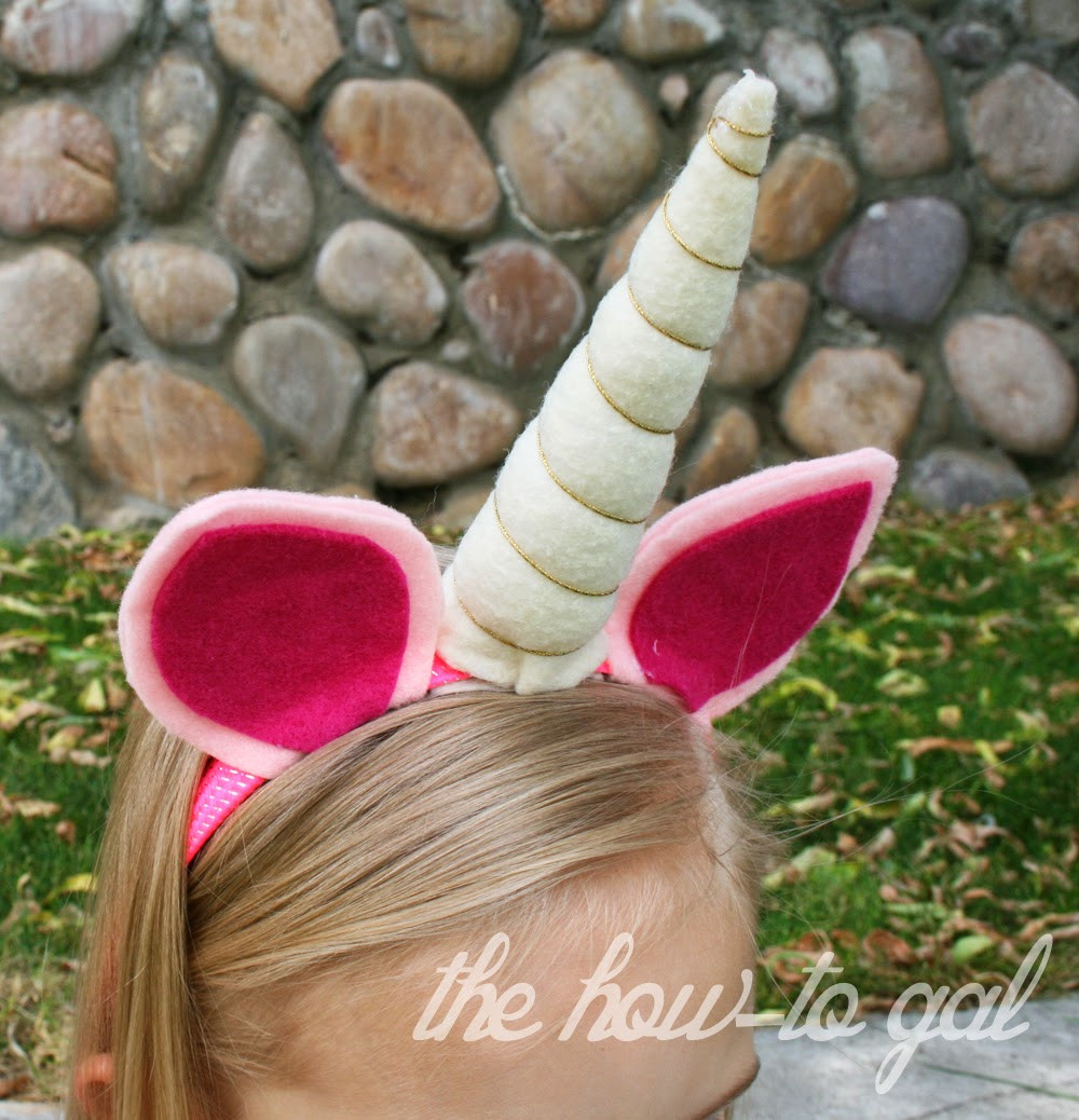 Best ideas about DIY Unicorn Horn
. Save or Pin The How To Gal How To Make a Unicorn Horn Headband Now.