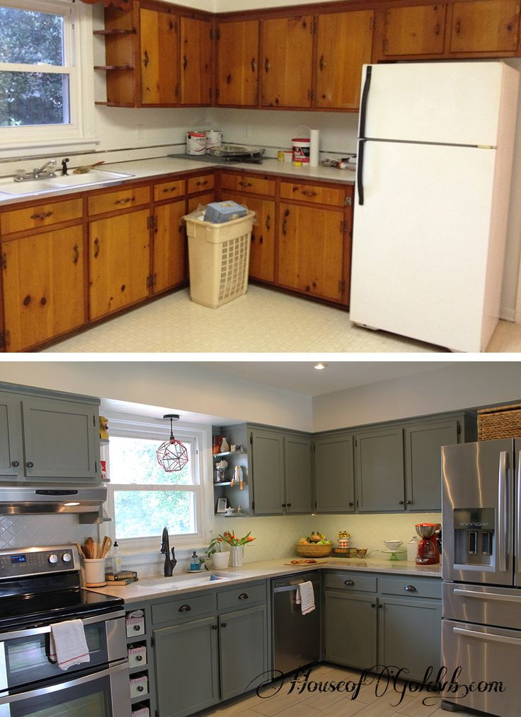 Best ideas about DIY Update Kitchen Cabinets
. Save or Pin Before After HouseofGold Kitchen Pinterest Now.