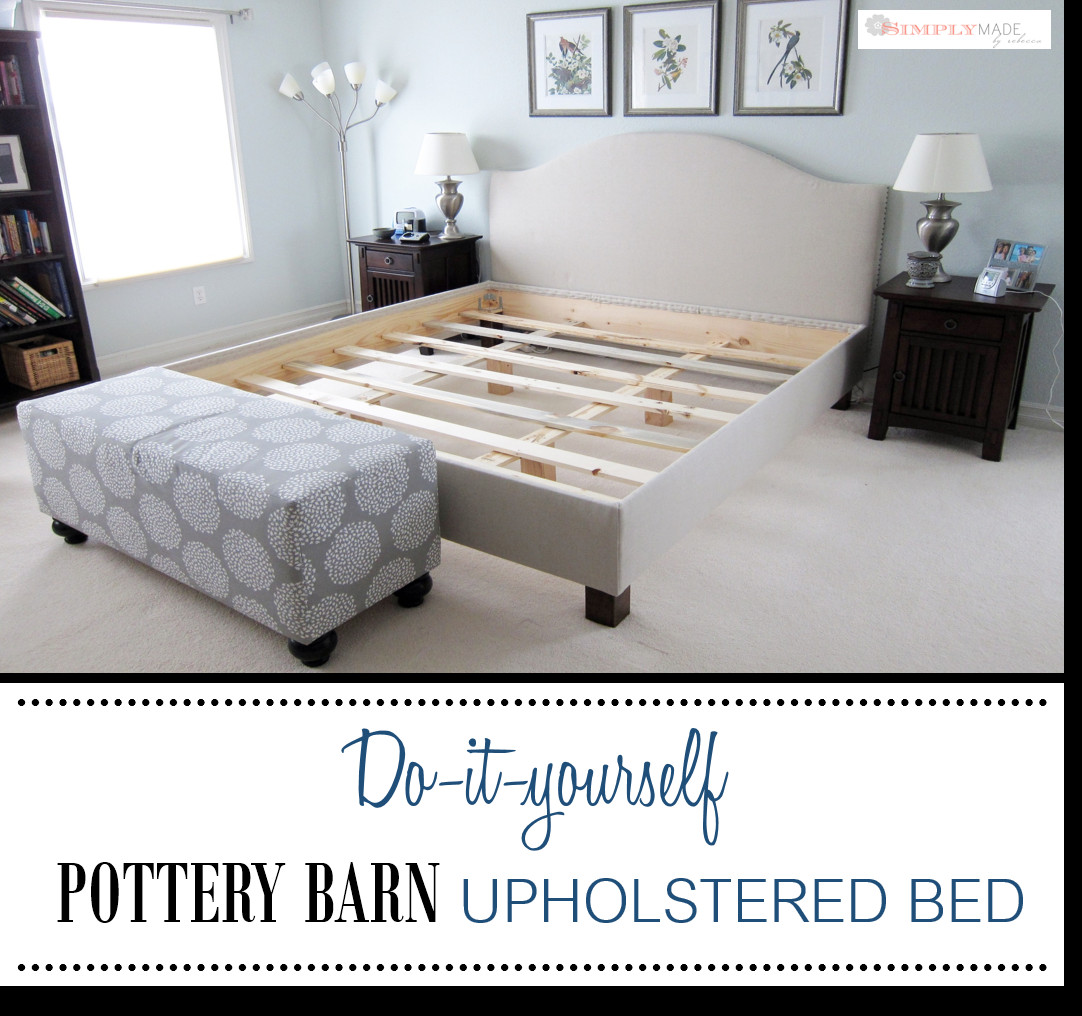 Best ideas about DIY Upholstered Bed
. Save or Pin DIY Pottery Barn Upholstered bed Now.