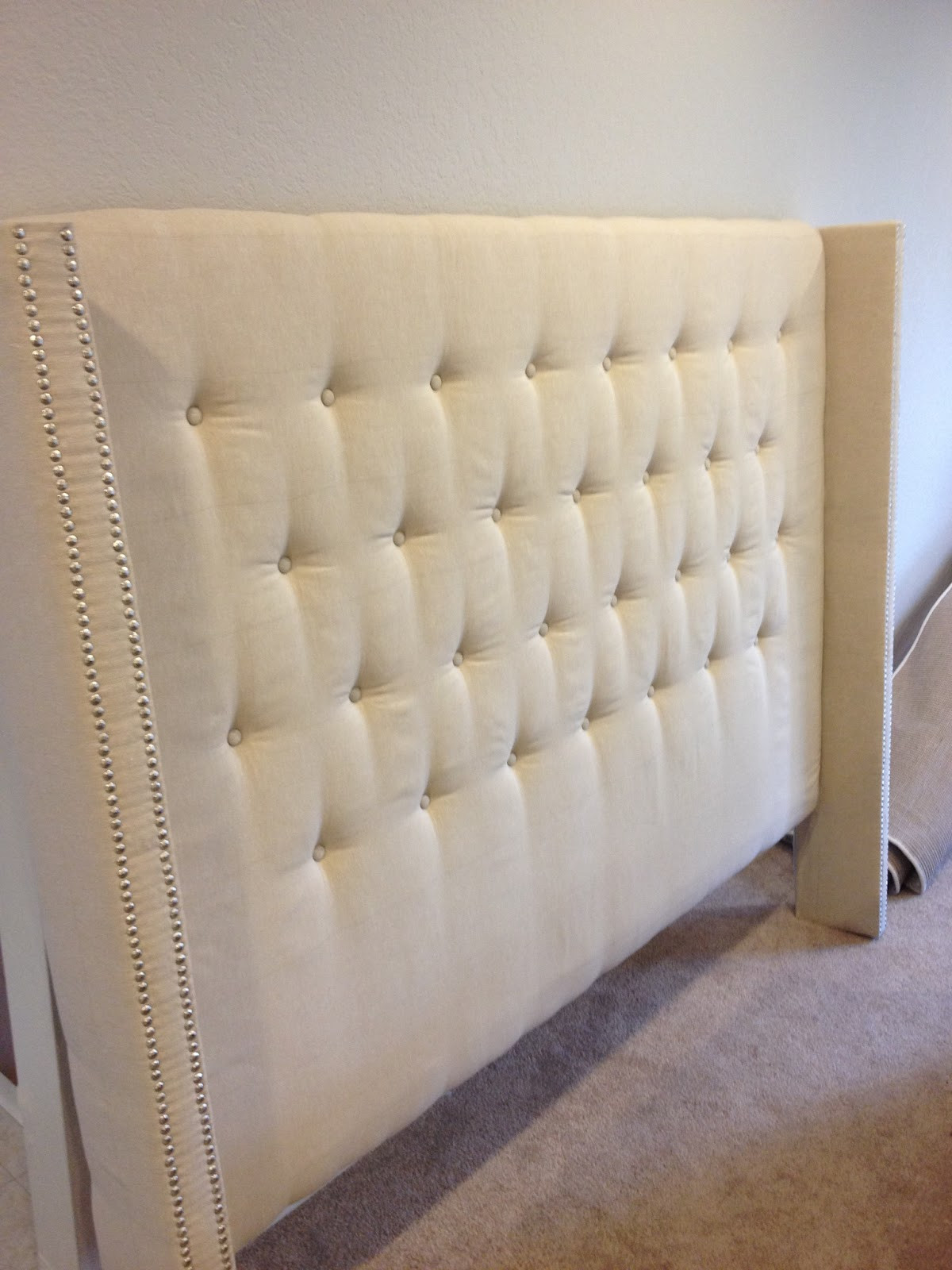 Best ideas about DIY Upholstered Bed
. Save or Pin Money Hip Mamas DIY Upholstered Headboard with Nailhead Now.