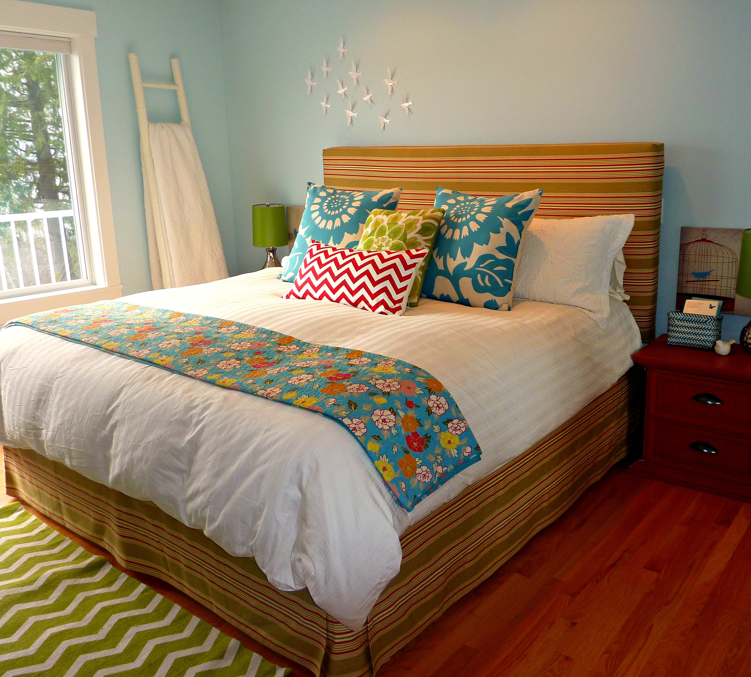 Best ideas about DIY Upholstered Bed
. Save or Pin The "I m So Ready for Summer Home Tour" A Few Updates and Now.