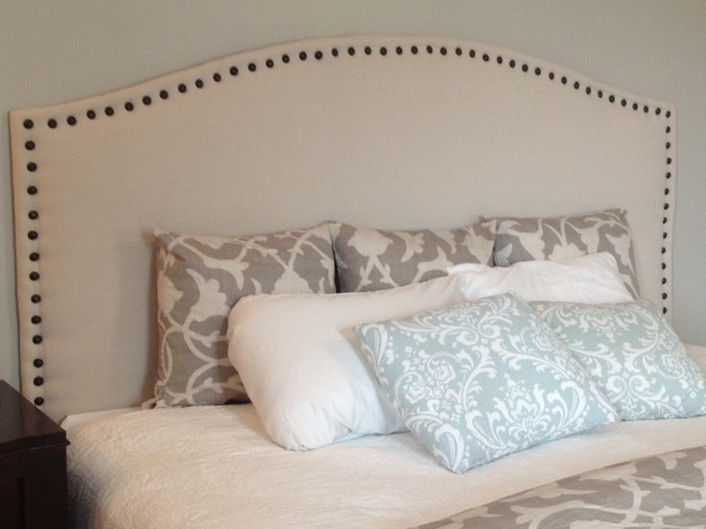 Best ideas about DIY Upholstered Bed
. Save or Pin Two It Yourself DIY Drop Cloth Headboard with Front Nail Now.