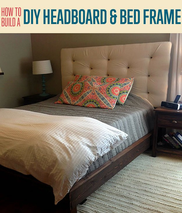 Best ideas about DIY Upholstered Bed
. Save or Pin How To Build a DIY Upholstered Headboard Now.