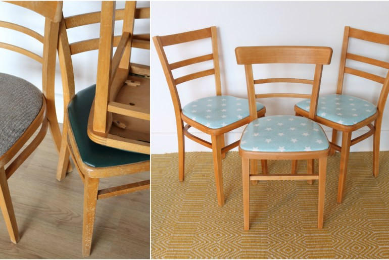 Best ideas about DIY Upholstered Dining Chairs
. Save or Pin Dining Chair Makeover DIY Upholstered Chairs The Handy Mano Now.