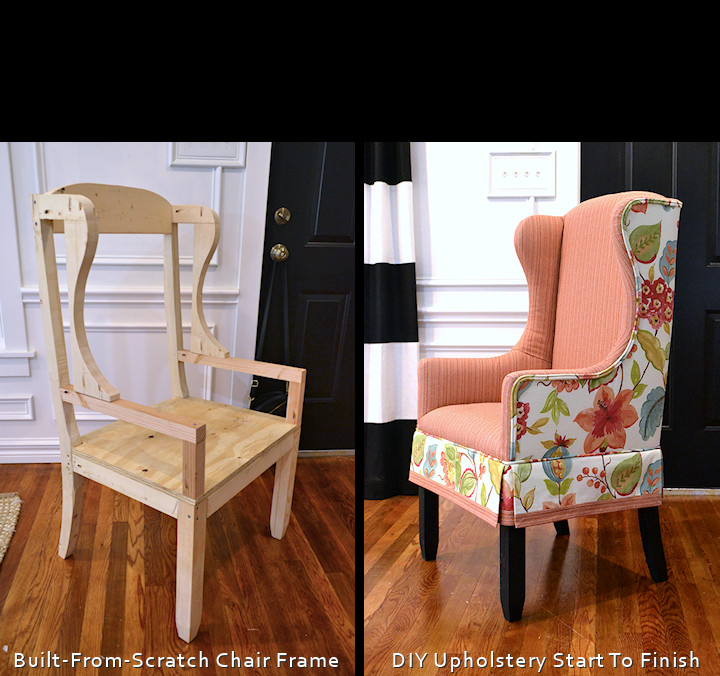 Best ideas about DIY Upholstered Dining Chairs
. Save or Pin DIY Upholstered Wingback Dining Chair – Finished How To Now.