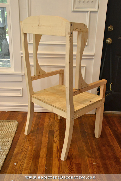 Best ideas about DIY Upholstered Dining Chairs
. Save or Pin DIY Wingback Dining Chair – How To Build The Chair Frame Now.