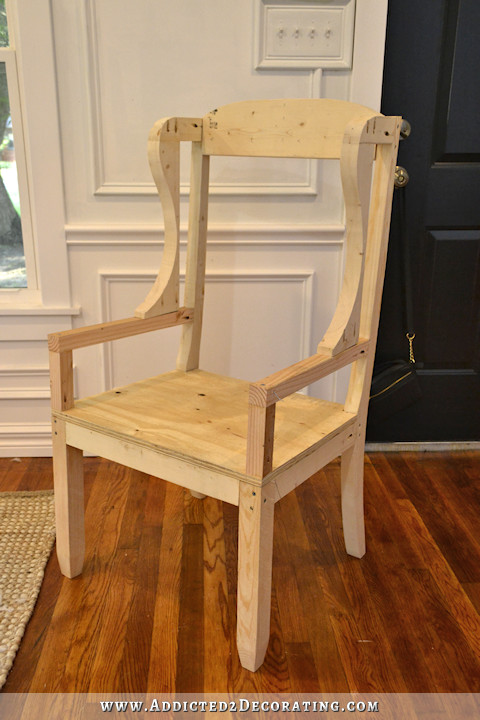 Best ideas about DIY Upholstered Dining Chairs
. Save or Pin DIY Wingback Dining Chair – How To Build The Chair Frame Now.