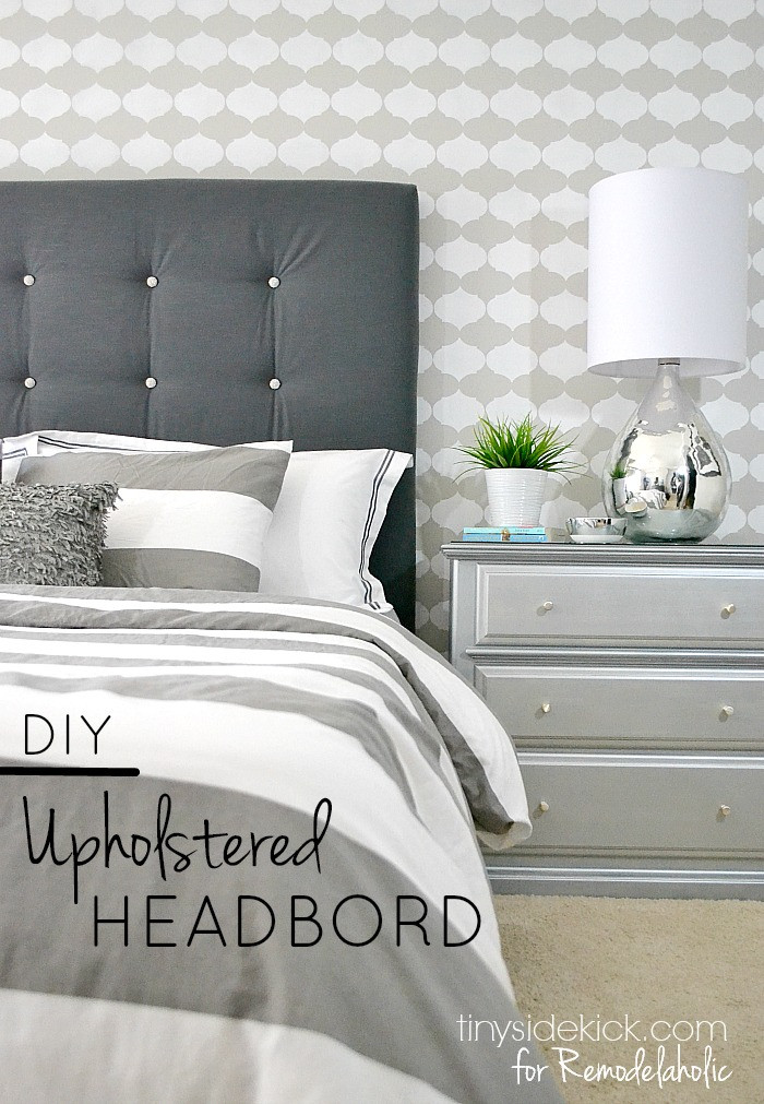 Best ideas about DIY Upholstered Headboard
. Save or Pin Remodelaholic Now.