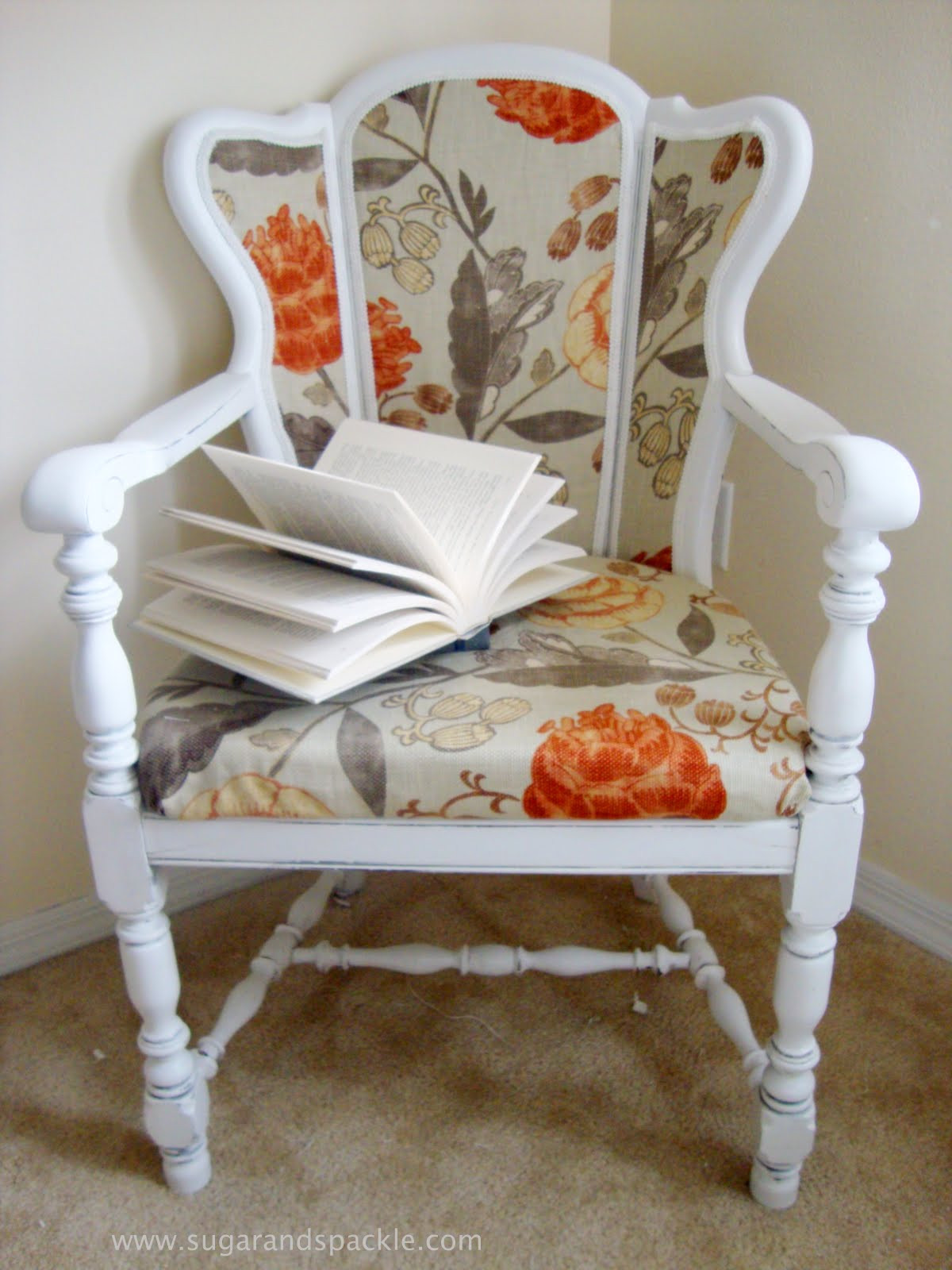 Best ideas about DIY Upholstering Chairs
. Save or Pin Sugar and Spackle Before & After DIY Upholstered Cane Now.